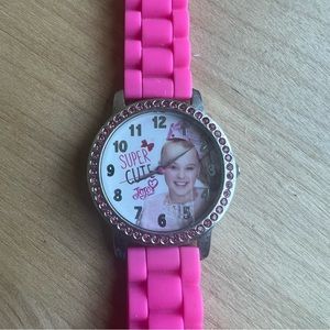 Nickelodeon Jojo Siwa pink sparkle girls watch NEW BATTERY